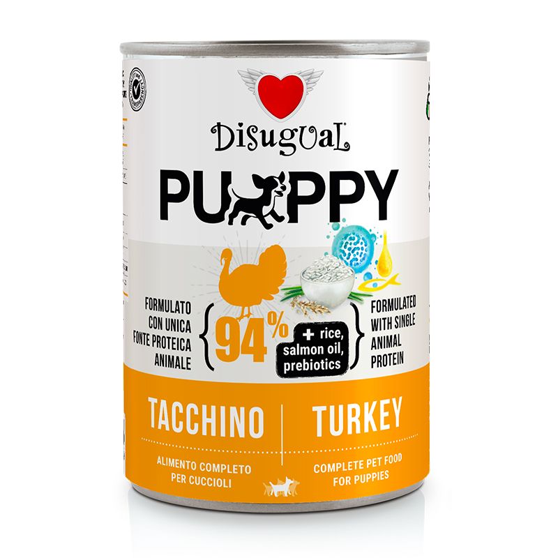 DISUGUAL - 400 g - PUPPY Alimento umido per cani
