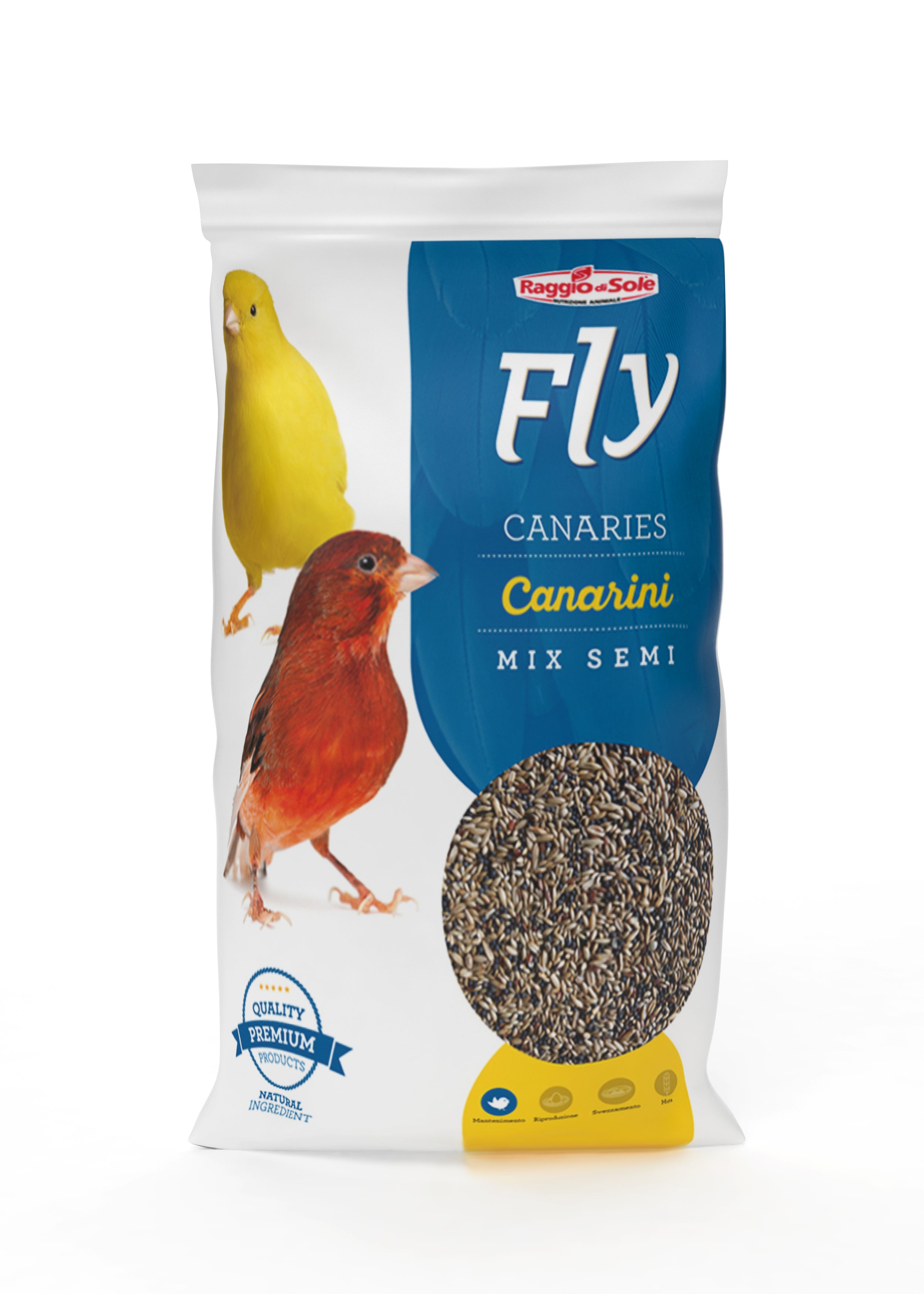 FLY Canarini - Alimento composto per uccelli granivori