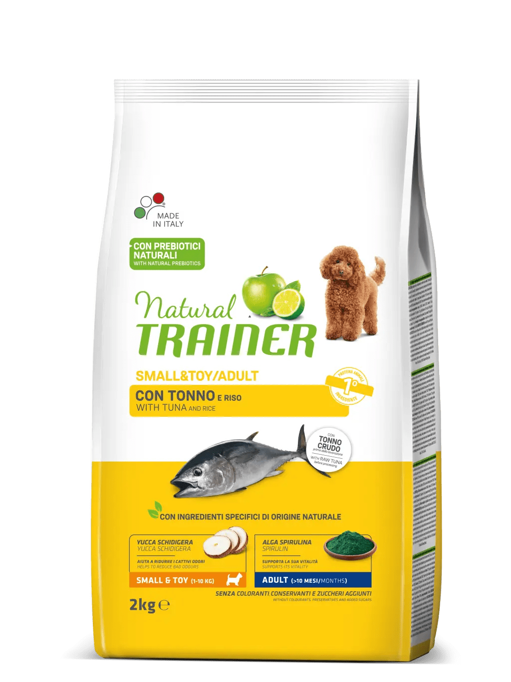 NATURAL TRAINER - Adult Small & Toy con Tonno