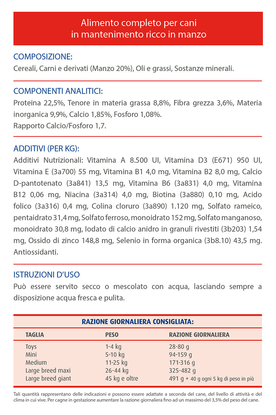 RALF - ADULT crocchette manzo